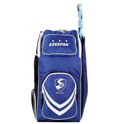 Ezeepak kit bag with shoe compartment blue & white without wheel - SG